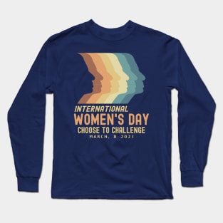 International Women's Day 2021 Choose To Challenge Long Sleeve T-Shirt